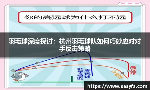 羽毛球深度探讨：杭州羽毛球队如何巧妙应对对手反击策略